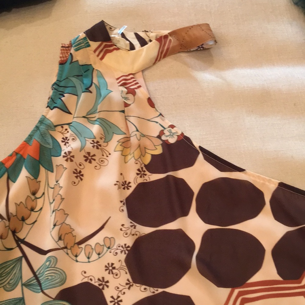 Summer off one shoulder chiffon dress